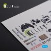 KELIK K72105 BF109 G-6 interior 3D decals for Tamiya kit 1/72